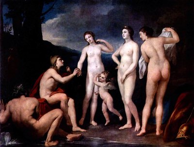 The Judgment of Paris by Anton Raphael Mengs